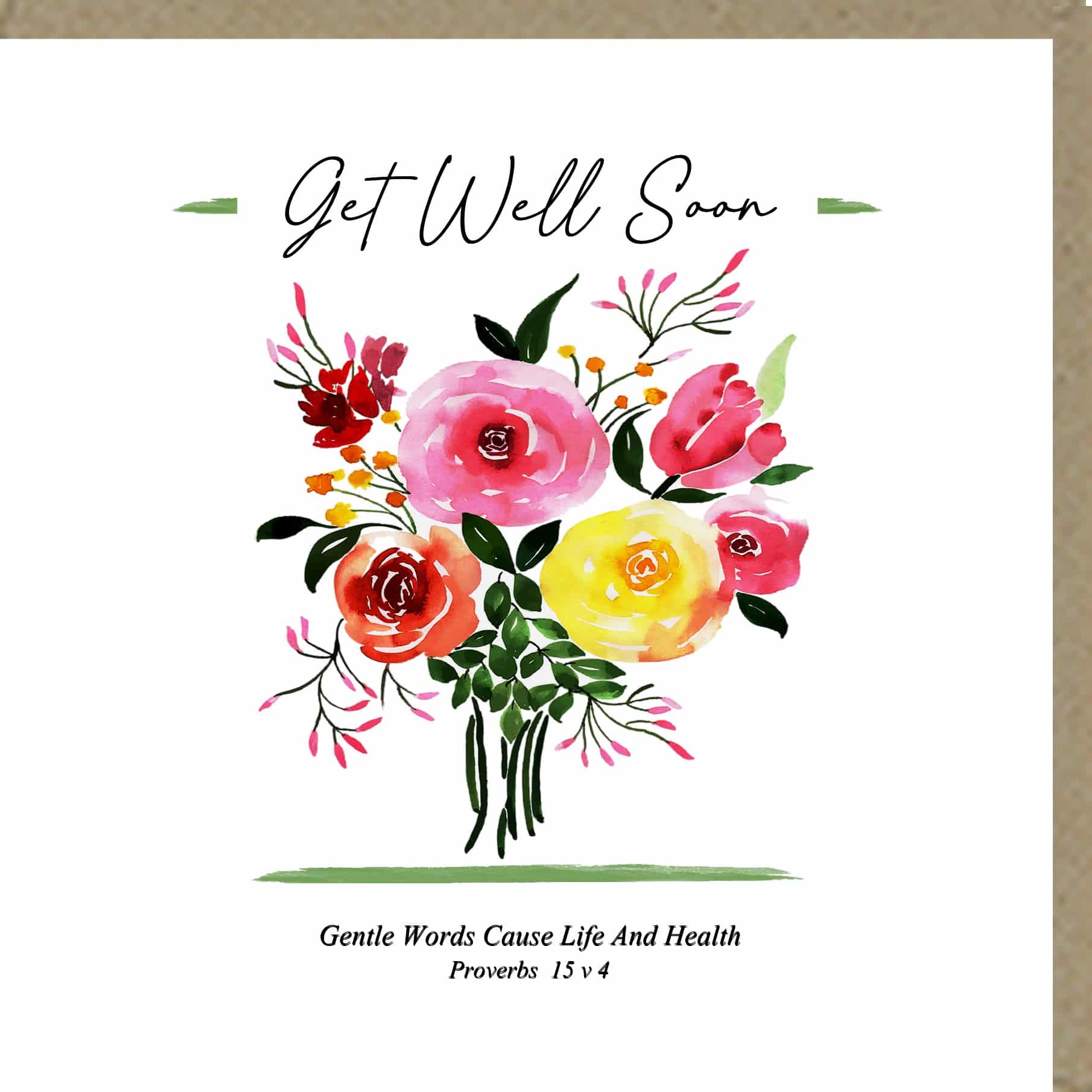 Get Well Soon Greetings Cards - The Christian Shop