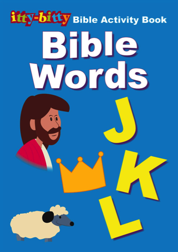 ITTY BITTY ACTIVITY BOOK - BIBLE WORDS - The Christian Shop