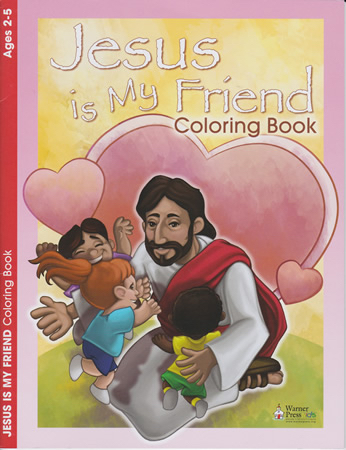 Jesus is My Friend Colouring Book - The Christian Shop