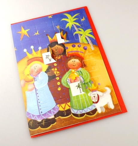 The Kings Advent Calendar Greetings Cards