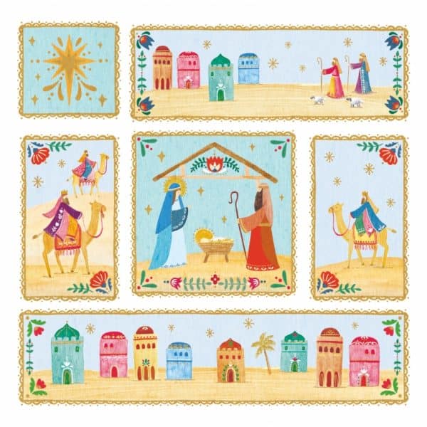 Tearfund - Folk Nativity - Pack of 10 - The Christian Shop