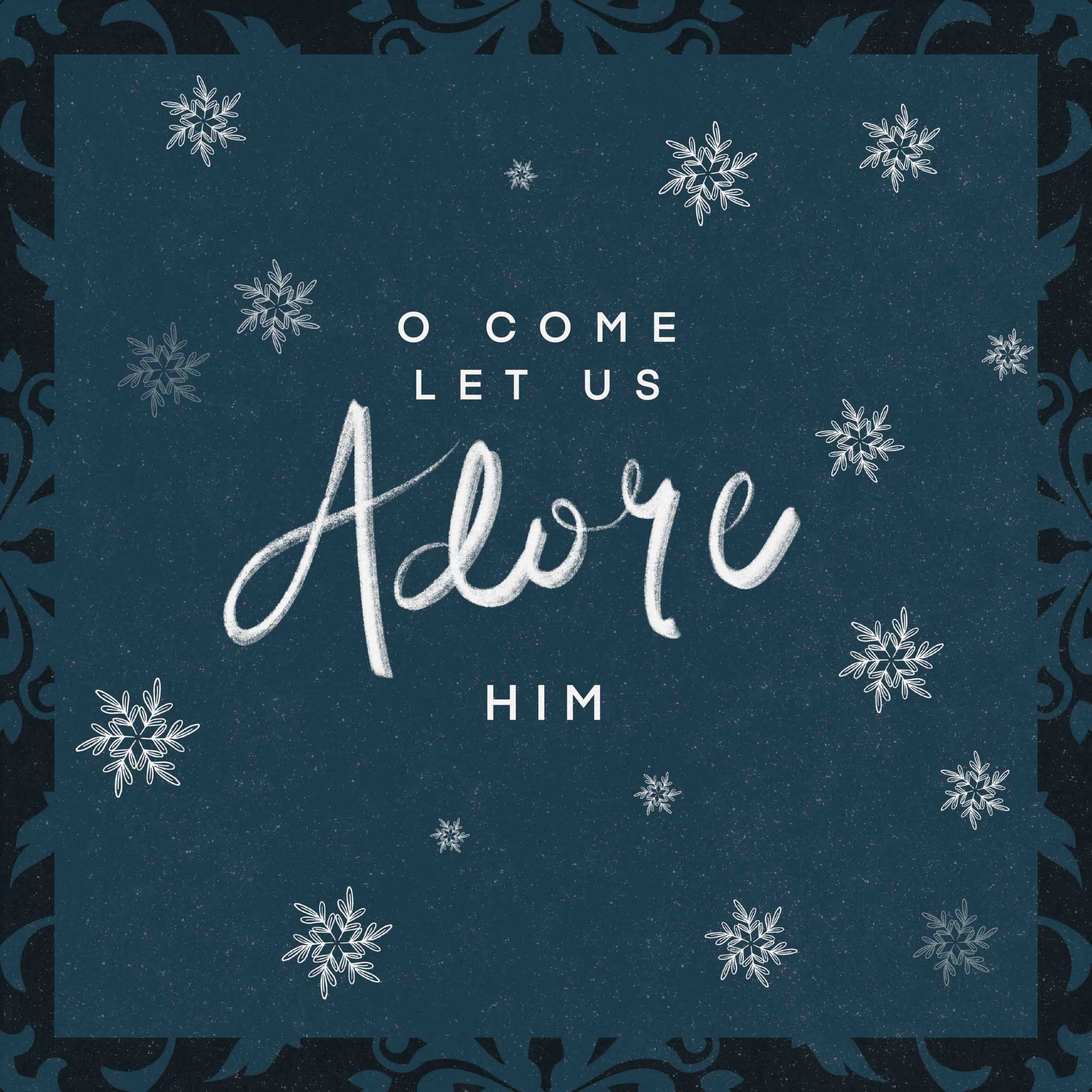 Adore Him Text - Pack of 10 - The Christian Shop
