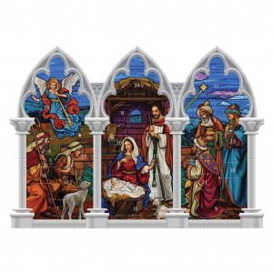 Triptych Nativity Advent Calendar