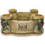 Love, Hope, Faith, Joy Advent Candle Holder