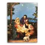 Traditional Nativity Scene Advent Calendar