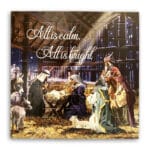 All is Calm, All is Bright Mini Advent Calendar with Envelope