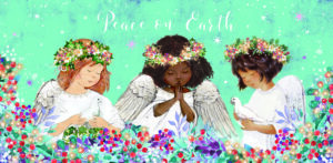 TLM – Angels Christmas Cards (Pack of 10)