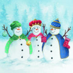 TLM - The Three Snowkings Christmas Cards (Pack of 10)